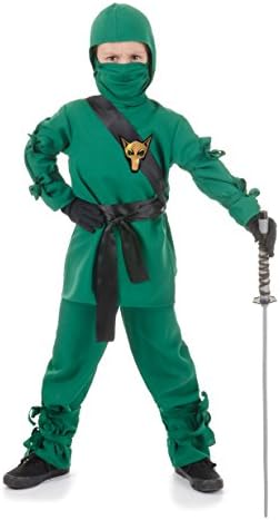 Teenage Ninja Unisex Kids Halloween Costume Kit medium