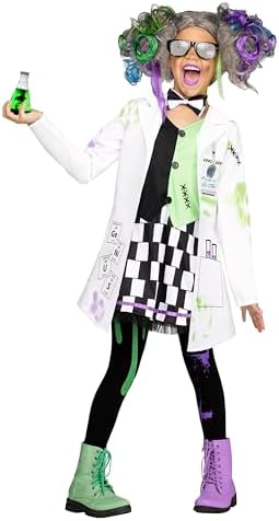 Mad Scientist In Lab Costume