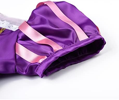 Girls Halloween Princess Costume Little Girls Costume Soft Fabric Purple