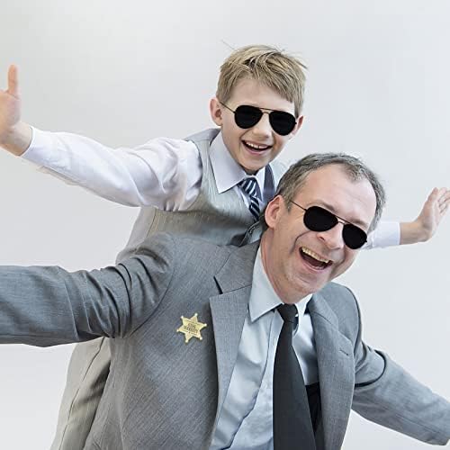 4-Piece Security Guard Costume Set for Teens Boys