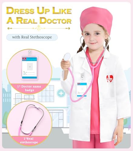 Medical Kids Costumes - Doctor for Girls and Boys