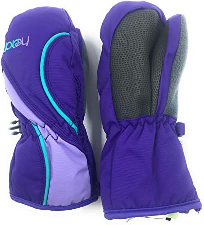 HEAD JR Ski Mittens - Purple and Vistula Blue XXS