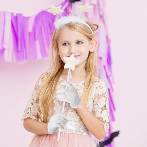 Adorable White Gloves for Kids Perfect for Parties Events