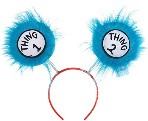 Costumes USA Dr Seuss Thing 1 2 Cute Character Headband