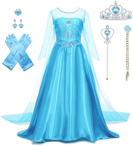 Elsa Princess Dress Up Costume