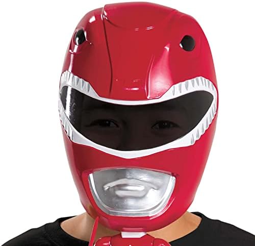 Disguise Red Ranger Mega Mask for Kids