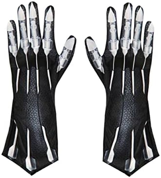 IPG Boys Black Panther Halloween Costume Gloves