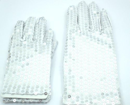 Glistening Sequin Gloves for Boys