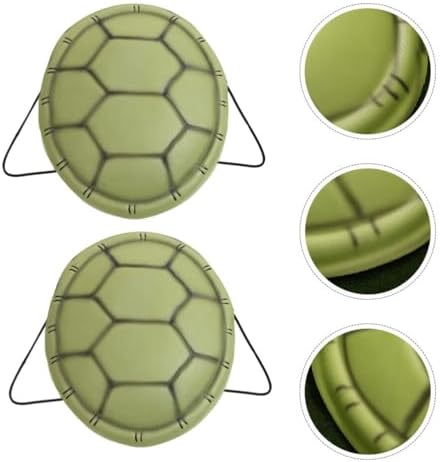 TOYANDONA Turtle Shell Ninja Costume for Kids 6PCS Halloween Accessories
