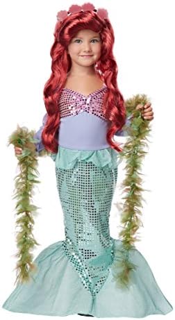 Mermaid Kvertices Toddler Costume 3-4 Year Olds Boa not included