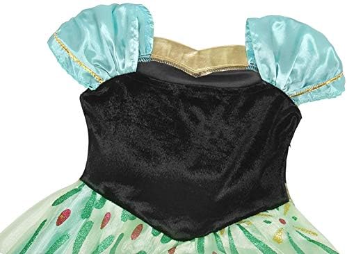 Green Girls Cosplay Dance Dress Princess Costume Ready to Glow