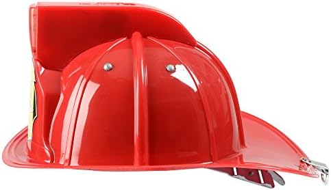 Aeromax Jr Fire Fighter Red Helmet with Lights Siren