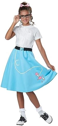 50s Poodle Skirt for Girls Retro Comfortable and Adorable