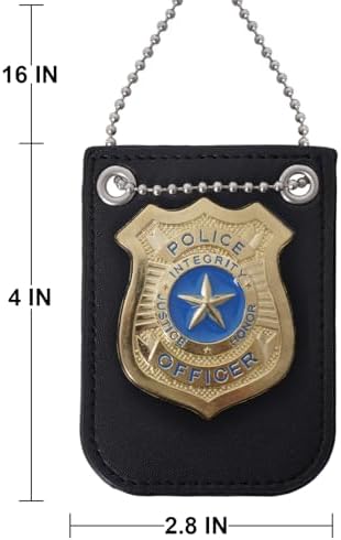 Premium Police Badge and Handcuff Set for Kids