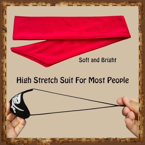 6 Pcs Pirate Accessories Set for Halloween Cosplay