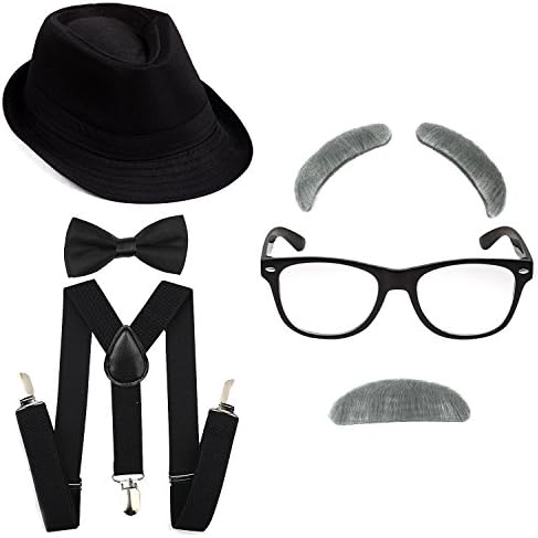 1920s Boys Gangster Costume Set for Kids Adults