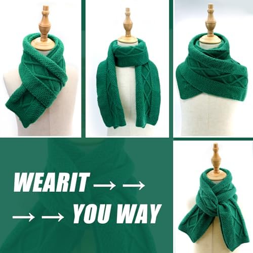 YATANAM Toddler Scarf Warm and Soft Stretch Winter Neck Warmer for Kids