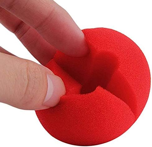 35-Piece clown nose with bulk for parties costumes