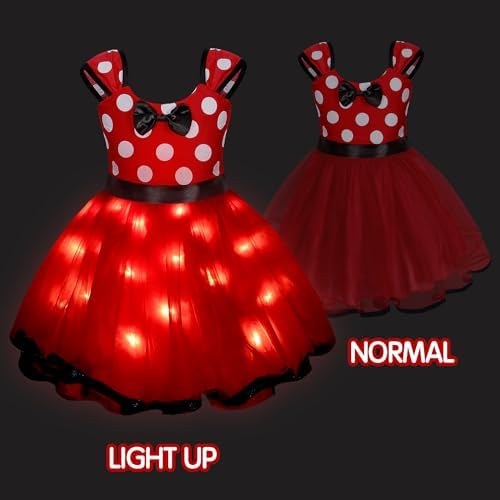 Light-Up Magic Girls Dress Up Costume Halloween Birthday Party