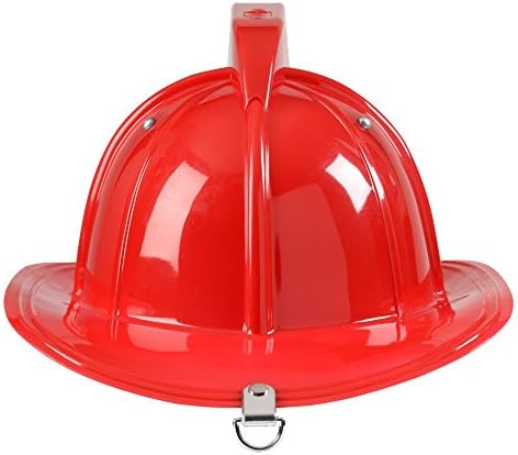 Aeromax Jr Fire Fighter Red Helmet with Lights Siren