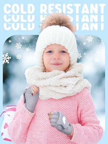 3 Pairs Geyoga Kid Fingerless Gloves