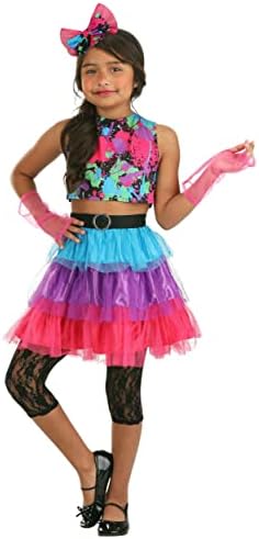 Glowing 80s Kids Costume