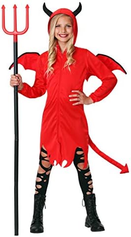 Cute Flame Devildress Costume for Girls