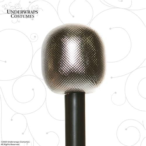GLow in the Dark Halloween Sound Effects Gold and BlackMicrophone