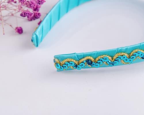 Adorable Princess Headband worn as a Halloween costume