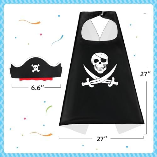 Mizzuco Pirate Kids Costume Play Set