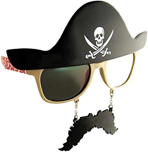 Sun-Staches Pirate Sunglasses Shark Tank-tested Party Favor