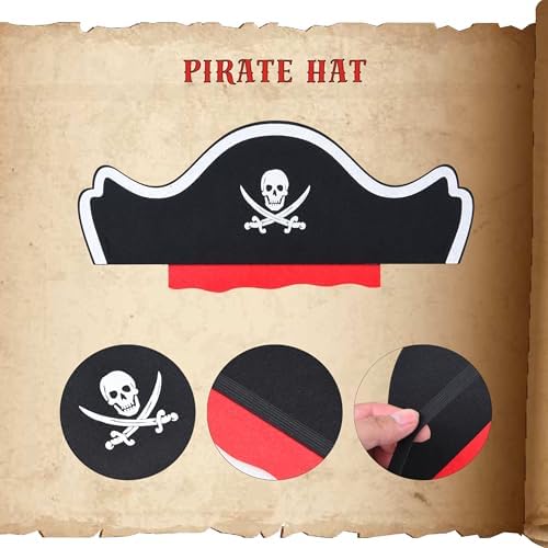 Eco-Fused Pirate Accessories Set for Boys