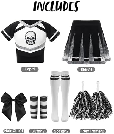 Scary Cheerleader Costume for Girls