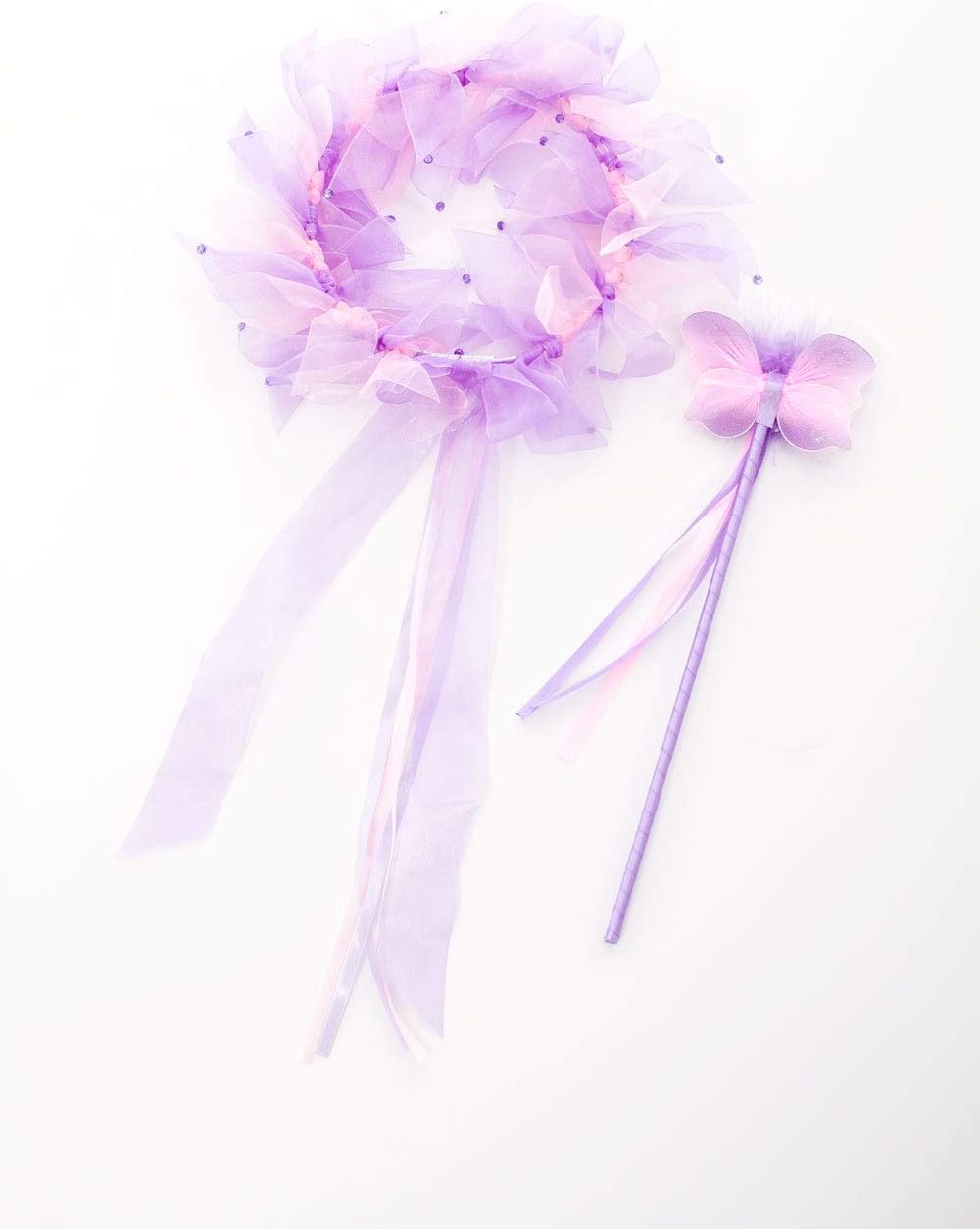 Little Adventures Fairy Halo Wand Set - Light Pink Lilac