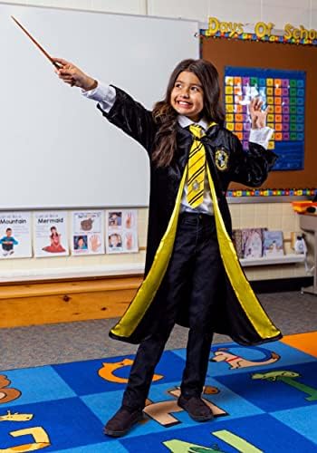 Elegant Harry Potter Hufflepuff Robe for Kids