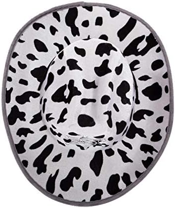 Halloween Spooktacular 2-Piece Felt Cowboy Hats for Kids Adults