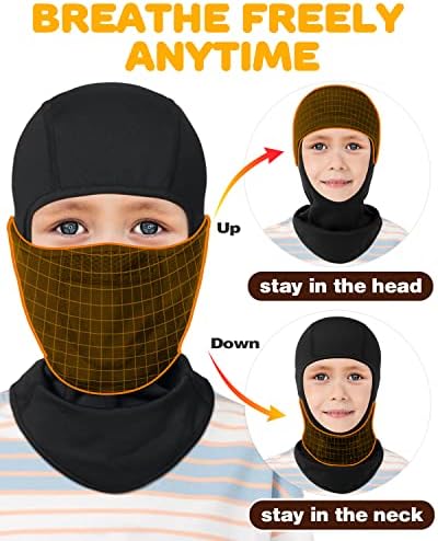 Venswell Breathable Ski Mask for Kids