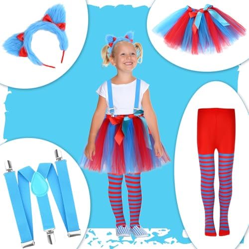KavocGirlsblue tulle costume set for World Book Day