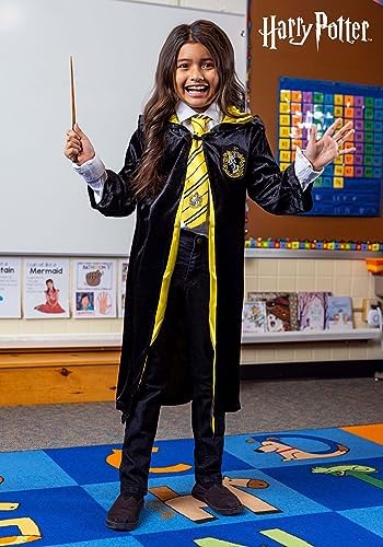 Elegant Harry Potter Hufflepuff Robe for Kids