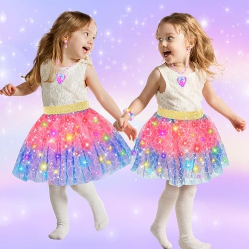 Light-Up Princess Dress Up for Girls 4-6