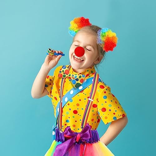 Shin mooon Girls clown costume set