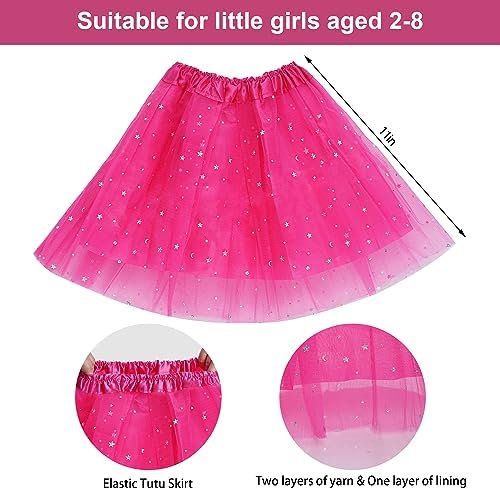 MIAYON 80s Neon Tutu Costume for Girls
