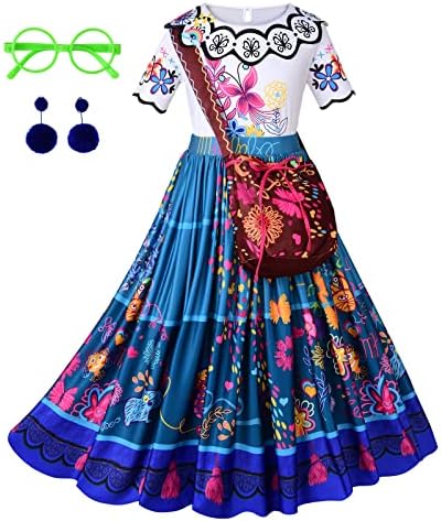 WizUnit Princess Costume with Accessories Maribel Encanto