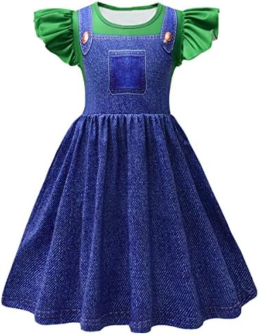 Super Bros Princess Costume Girls Work