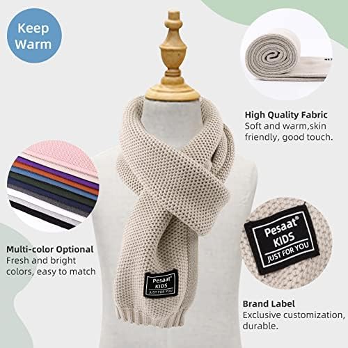 Pesaat Winter Infinity Scarf for Kids - Soft Warm heavenly design
