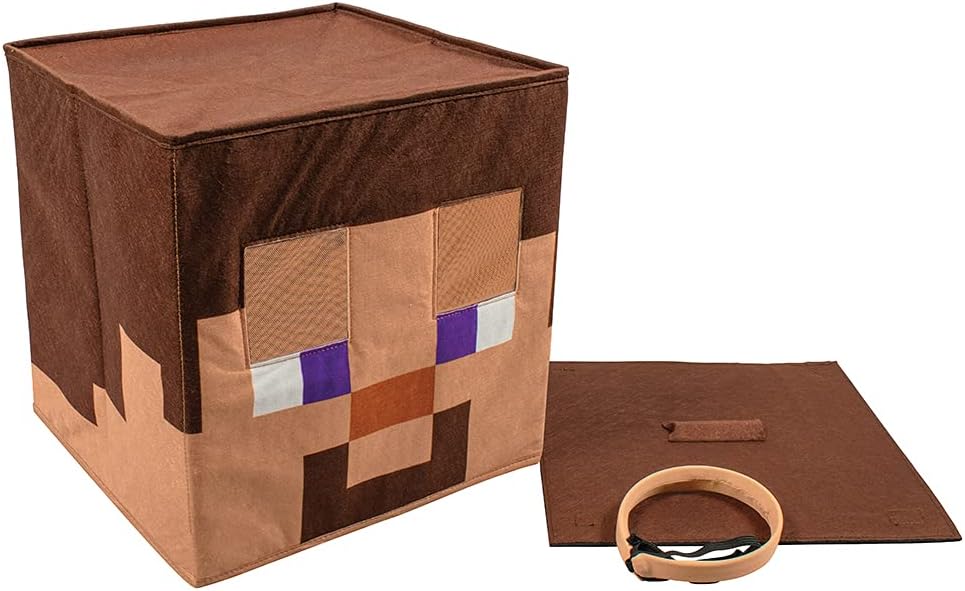 Transform Your Minecraft Hero Steve costume Mask