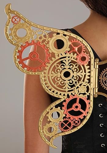Steampunk Photon Filigree Costume Wings