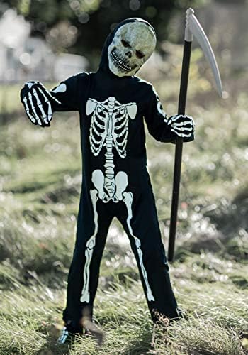 Fun World Kids Skeleton Costume for Girls X-Large 14-16
