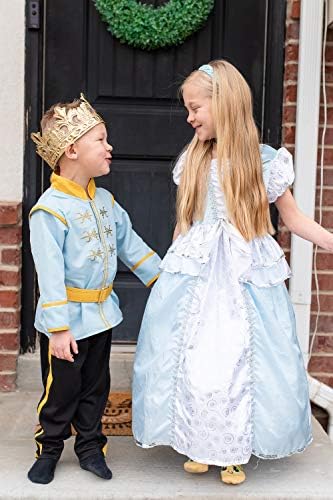 Golden Prince and King Crowns Costume Accessory