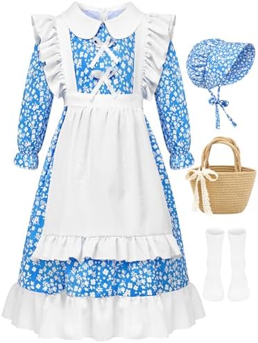 SOMSOC Complete Colonial Girl Dress Set